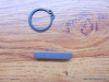 HOBART A-200 AGITATOR SHAFT RETAINING RING & KEY OLD PART NUMBERS RR-4-18, R-12430-55, NEW PARTS NUM